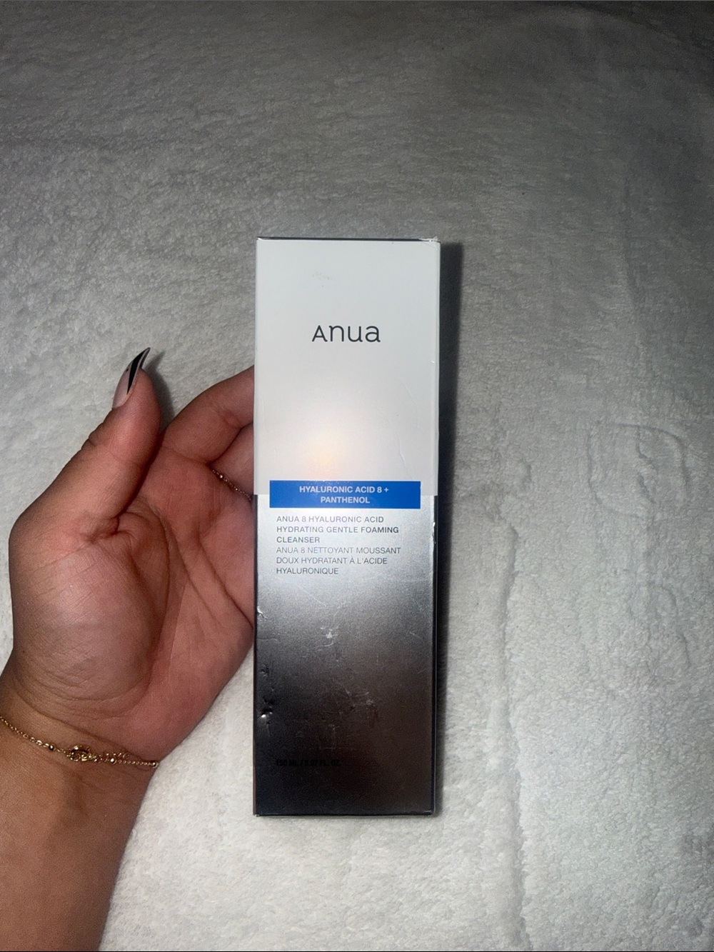 Anua- Hyaluronic Acid B5 + Panthenol Hydrating Gentle Foaming Cleanser